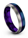 Womans Simple Promise Ring 6mm Tungsten Bands Customize Engagement Womans Ring - Charming Jewelers