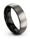 Grey Wedding Male Tungsten Wedding Engagement Guys Ring for Girlfriend - Charming Jewelers