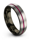 Female Jewelry Sets 6mm Female Wedding Bands Tungsten Him and Her Engagement - Charming Jewelers