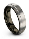 Woman&#39;s Tungsten Carbide Anniversary Ring Grey Tungsten Engagement Rings - Charming Jewelers