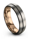 Unique Wedding Band for Man Awesome Wedding Bands Grey Fidget Band 6mm 25th - - Charming Jewelers