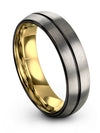 Matching Wedding Bands Him and Her Tungsten Band for Men&#39;s