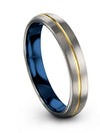 Engagement and Wedding Band Set for His and Husband Tungsten Engagement Lady - Charming Jewelers
