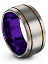 Plain Wedding Ring for Boyfriend and Fiance Cute Wedding Band Godfather - Charming Jewelers