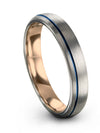 Wedding Set Ring for Woman&#39;s Guys Engagement Bands Tungsten Son Grey Rings Her - Charming Jewelers