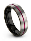 Wedding Band for Woman Rings Tungsten Promise Bands for Couples Customizable - Charming Jewelers