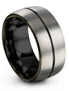 Wedding Band Set Womans Lady Ring Tungsten Carbide Engraved Promise Ring - Charming Jewelers