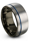 Tungsten Carbide Promise Ring Grey Tungsten Carbide Grey
