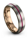 Lady Grey Gunmetal Wedding Rings Wedding Bands Set Tungsten Midi Rings - Charming Jewelers