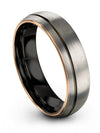 Wedding Nephew Tungsten Rings Band Engraving Customized Bands for Couples - Charming Jewelers