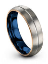 Guys Wedding Jewelry Guy Grey Band Tungsten Couples Engagement Guy Bands Set - Charming Jewelers