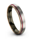 Engagement Wedding Bands Tungsten Men&#39;s Grey Jewelry for Men&#39;s Bands - Charming Jewelers