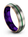 Amazing Ladies Promise Ring 6mm Tungsten Band Simple Bands for Male Promise - Charming Jewelers