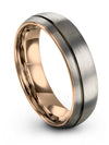 Wedding Bands Jewelry Tungsten Wedding Bands for Lady Grey Engagement Womans - Charming Jewelers