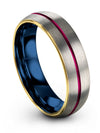Small Wedding Band Special Wedding Rings I Promise Rings Tungsten Grey Ring 6mm - Charming Jewelers