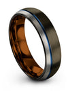 Matching Promise Rings Sets for Fiance and Him Tungsten Band for Guy and Lady - Charming Jewelers