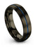 Lady Gunmetal Blue Wedding Ring Tungsten Carbide Wedding