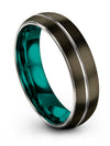 Brushed Anniversary Band Woman Band Tungsten Engraved Marriage Couple Rings - Charming Jewelers