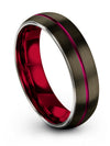 Weddings Rings Girlfriend and His Tungsten Bands Men&#39;s Promise Bands - Charming Jewelers