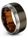 Wedding Band for Me Womans Band Tungsten Engraved Couples Band Present for Guys - Charming Jewelers