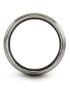 6mm Promise Rings Tungsten Ring for Man and Female Sets 6mm Rings Engagement - Charming Jewelers