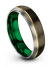 Plain Wedding Bands Promise Band Tungsten Promise Rings for Mom Guys - Charming Jewelers