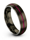 Jewelry Bands Wedding Perfect Tungsten Band Simple Promise Bands for Men&#39;s 6mm - Charming Jewelers