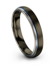 Male Wedding Jewelry Womans Engagement Guys Rings Tungsten Love Rings - Charming Jewelers