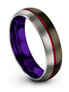 Tungsten Carbide Wedding Rings Sets Tunsen Bands Guy Groove Rings Happy - Charming Jewelers