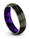 Men&#39;s Wedding Jewelry Tungsten 6mm Band Promise Rings Men&#39;s Promise Bands - Charming Jewelers