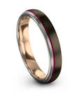 Couple Wedding Ring Set Wedding Bands Set for Wife and Her Tungsten Carbide - Charming Jewelers