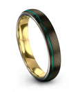 Cute Wedding Ring Tungsten Wedding Band Ring 4mm for Woman Customizable Ring - Charming Jewelers