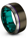 Guys Engraved Wedding Bands Tungsten Wedding Band Rings 10mm for Guys Man Men&#39;s - Charming Jewelers