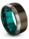 Female Gunmetal Jewelry Sets Tungsten Rings Set Ring Couples 6th Guys Mother&#39;s - Charming Jewelers