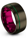 Wedding Sets for His and Boyfriend Tungsten Bands Band for Guys His and Fiance - Charming Jewelers
