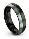 Affordable Wedding Bands for Woman&#39;s Wedding Ring Tungsten Carbide Gunmetal - Charming Jewelers