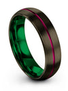 Matching Promise Band for Man and Woman Male Wedding Tungsten Band Custom Ring - Charming Jewelers