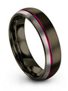 Unique Wedding Band Man Tungsten Band for Female Engagement Woman Plain - Charming Jewelers