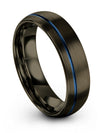 Unique Men Wedding Ring Tungsten Band for Lady Engagement Woman Groove Rings - Charming Jewelers