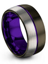 Wedding Anniversary Tungsten Ring for Male Engagement