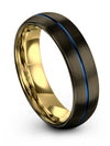 Tungsten Wedding Sets His and Girlfriend Dainty Wedding Rings Promise for Guys - Charming Jewelers