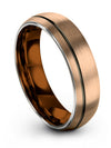 Band for Wedding Tungsten Ring for Men&#39;s Customized Minimalistic Bands Thank - Charming Jewelers