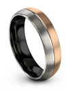 Wedding Bands Set Men&#39;s Common Wedding Ring Men Small Band Boyfriend and Fiance - Charming Jewelers