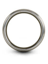 6mm Male Promise Ring 6mm Female Tungsten Bands Promise Bands Unique Man - Charming Jewelers