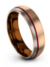 Anniversary Band for Man Tungsten Carbide Wedding Bands for Womans Half 18K - Charming Jewelers