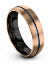 Womans 18K Rose Gold Tungsten Carbide Promise Ring Guy Tungsten Carbide Wedding - Charming Jewelers