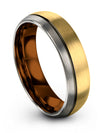 Simple Wedding Ring Woman&#39;s Plain Tungsten Rings Mid Band for Lady Engagement - Charming Jewelers