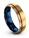 Simple Wedding Rings Sets Wife and Him Tungsten Polished Bands for Ladies - Charming Jewelers