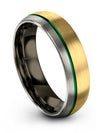 Lady Rings Anniversary Ring Tungsten Band Wedding Rings Minimalist Band - Charming Jewelers