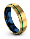Woman&#39;s Solid 18K Yellow Gold Rings 18K Yellow Gold Tungsten Carbide Rings - Charming Jewelers